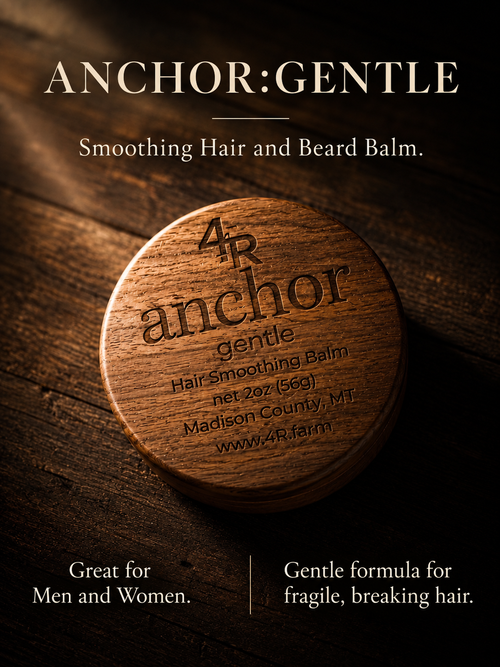 ANCHOR GENTLE smoothing hair and beard balm for flexible care of fragile hair