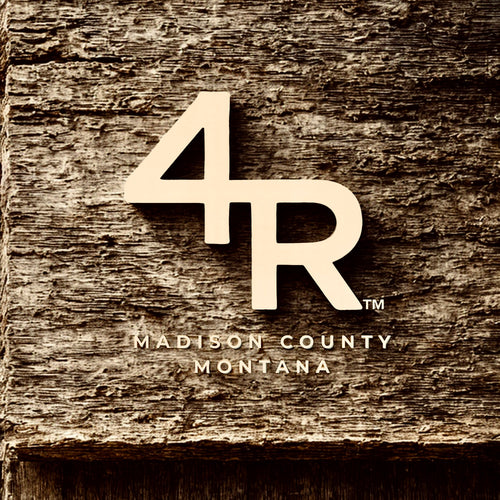 4R logo on a wooden background with 'Madison County, Montana' text
