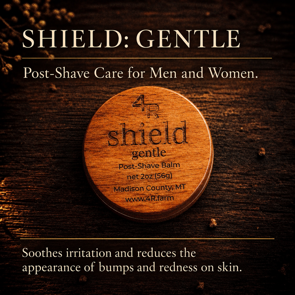 SHIELD GENTLE soothing balm for freshly shaved and highly sensitive skin